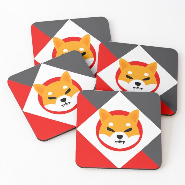 Item preview, Shiba Inu SHIB Crypto Altcoin - Abstract Geometry designed and sold by CryptoMoods.