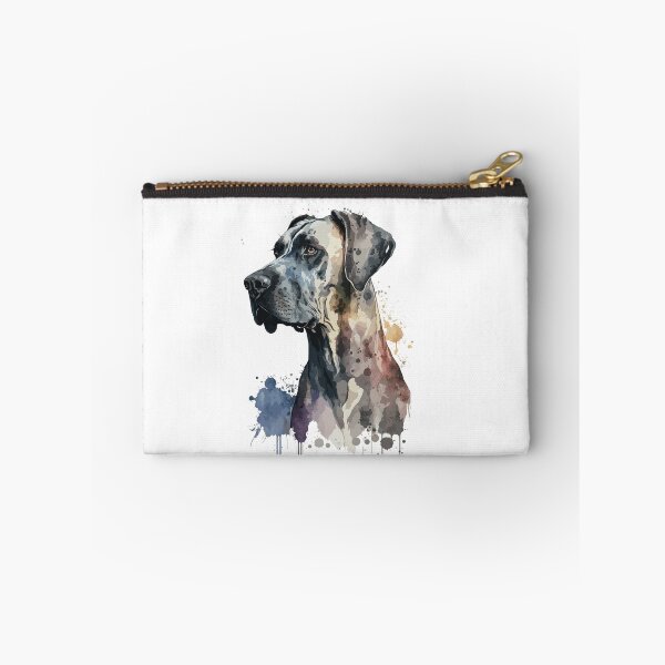 Item preview, Great Dane Dog watercolor portrait designed and sold by Gerald Waters.