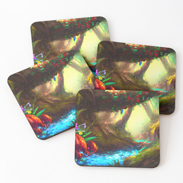 Item preview, Trippy forest landscape designed and sold by brandway.