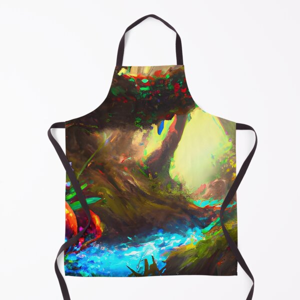 Item preview, Trippy forest landscape designed and sold by brandway.