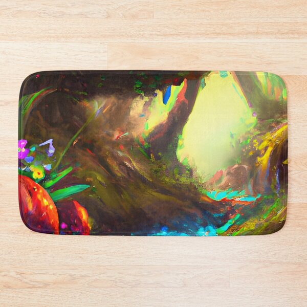 Item preview, Trippy forest landscape designed and sold by brandway.