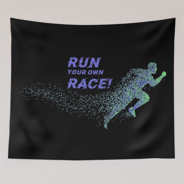Item preview, Run your own Race - Cool T-shirt designed and sold by Tags-Design.