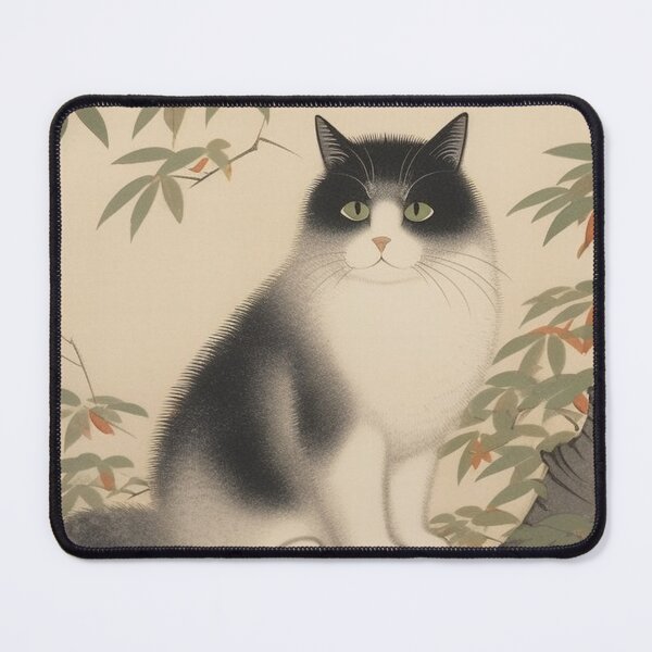 Item preview, Japanese Art Cat Portrait  designed and sold by zand-n-zive.