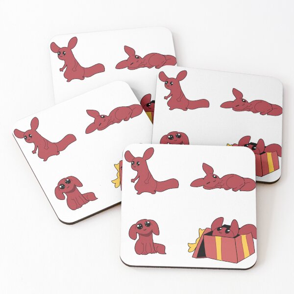 Artikelvorschau, Rain World Slugcat [rote Packung] entworfen und verkauft von HuskyCannot.