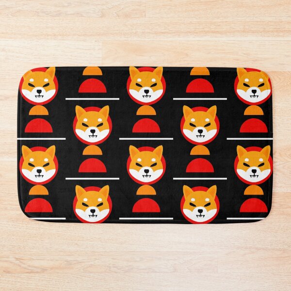 Item preview, Shiba Inu SHIB Crypto Altcoin - Modern Geometric Abstract Design designed and sold by CryptoMoods.