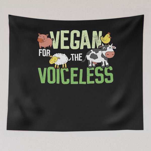 Item preview, Vegan for the Voiceless designed and sold by ChrisFeil.