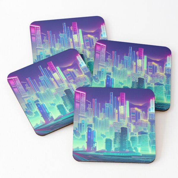 Item preview, Graphics of the city of the future designed and sold by brandway.