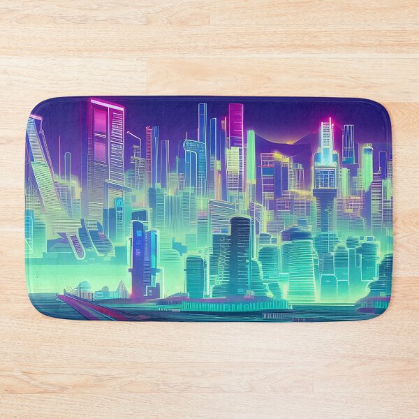 Item preview, Graphics of the city of the future designed and sold by brandway.