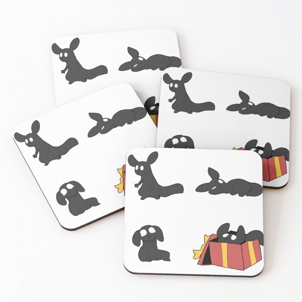 Artikelvorschau, Rain World Slugcat [schwarzes Paket] entworfen und verkauft von HuskyCannot.