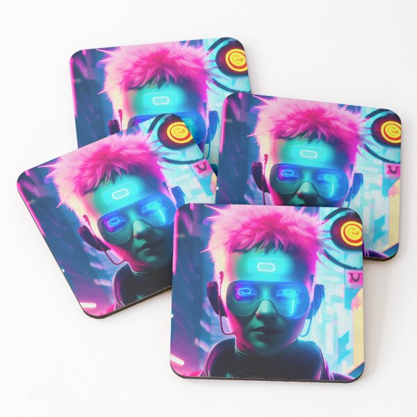 Item preview, Abstract Cyberpunk Girl designed and sold by jpvoodoo.