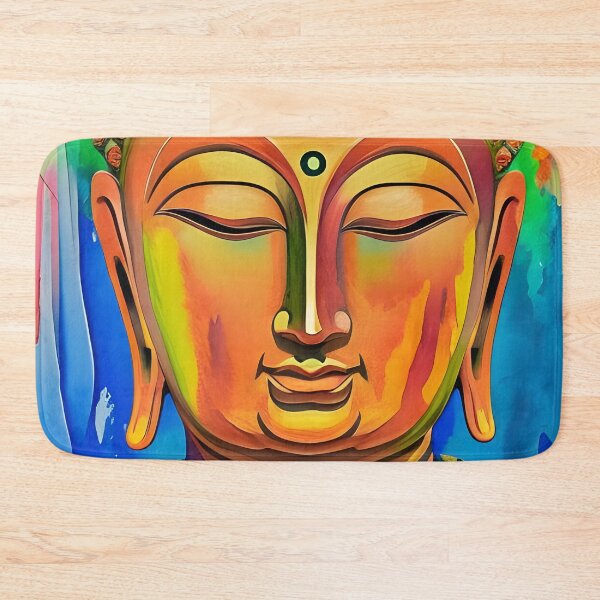 Artikelvorschau, Vivid Buddha face entworfen und verkauft von brandway.