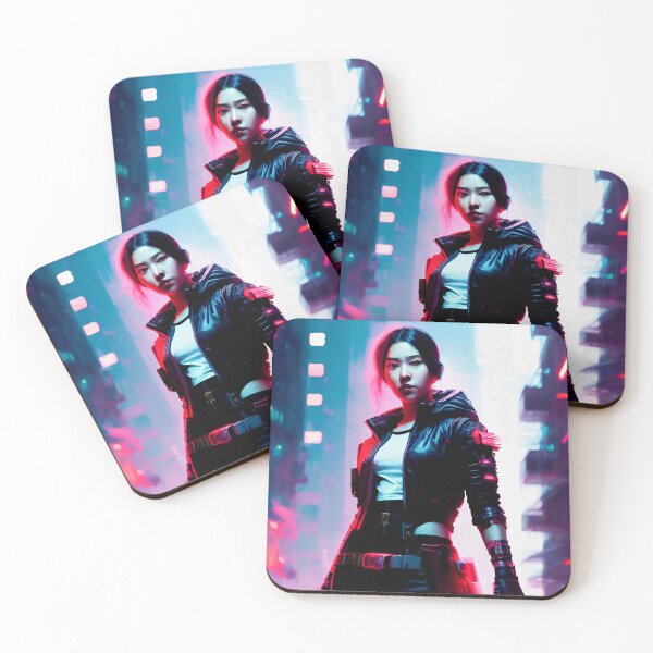 Item preview, Abstract Cyberpunk Girl designed and sold by jpvoodoo.