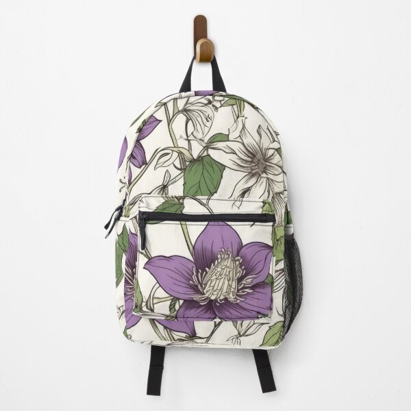 Item preview, Columbine Flower Pattern - Wildflower Illustration designed and sold by FloralDecorShop.