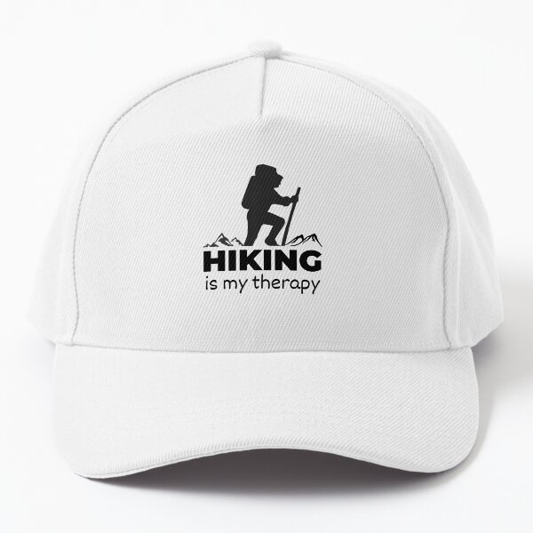 Item preview, Hiking is my therapy in adventure designed and sold by Be-Adventurous.