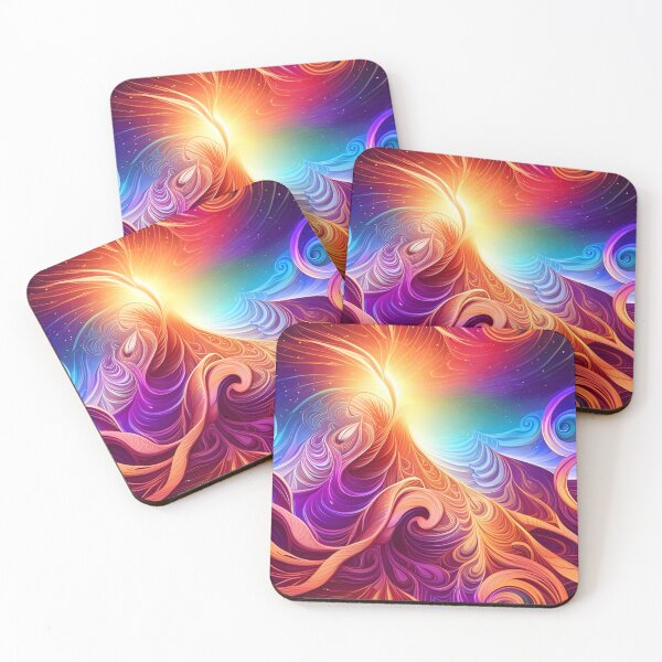 Item preview, Vibrant Abstract Cosmic Swirls designed and sold by WitchyWare.