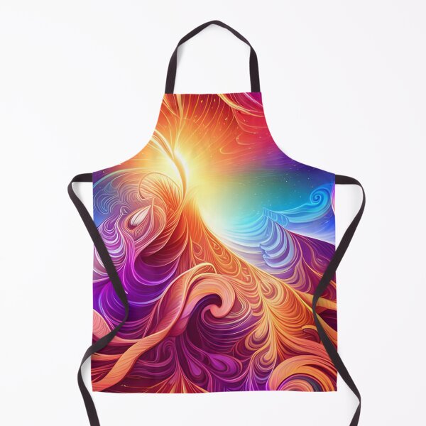 Item preview, Vibrant Abstract Cosmic Swirls designed and sold by WitchyWare.