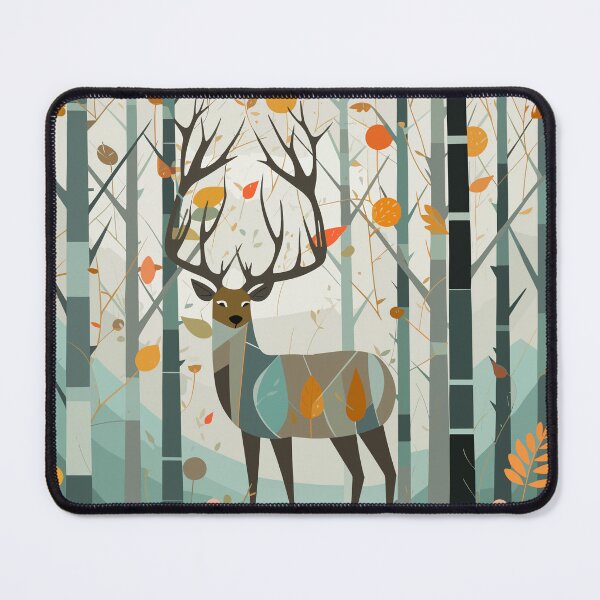 Item preview, Stag in the forest designed and sold by SleepySquirrel.
