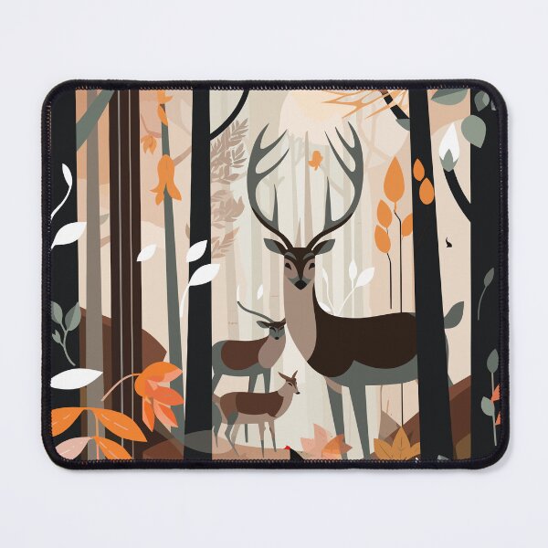 Item preview, Deer in forest designed and sold by SleepySquirrel.