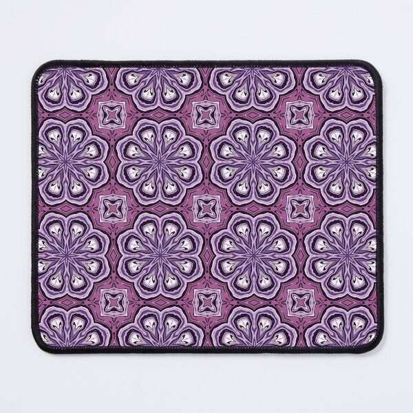 Item preview, Eclectic Purple, Black, Pink Flower Seamless Pattern designed and sold by sandhyabhagath.