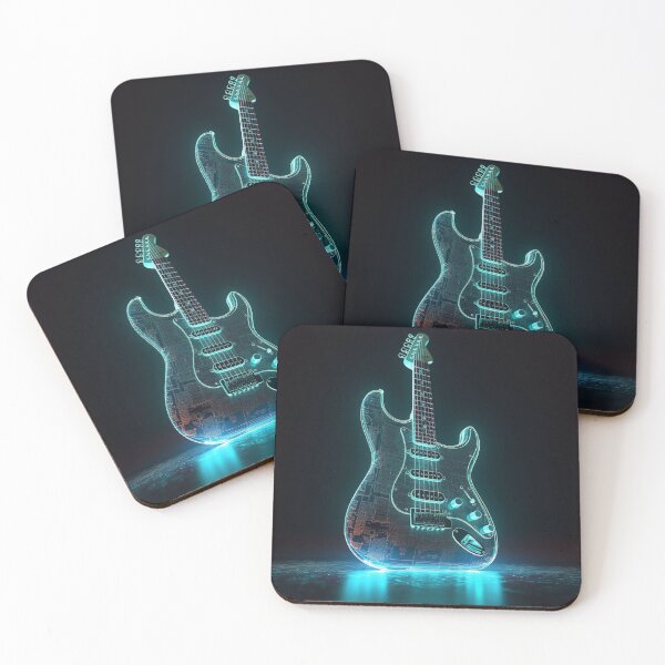 Artikelvorschau, Neon Electric Guitar 1 entworfen und verkauft von Sotiris Filippou.