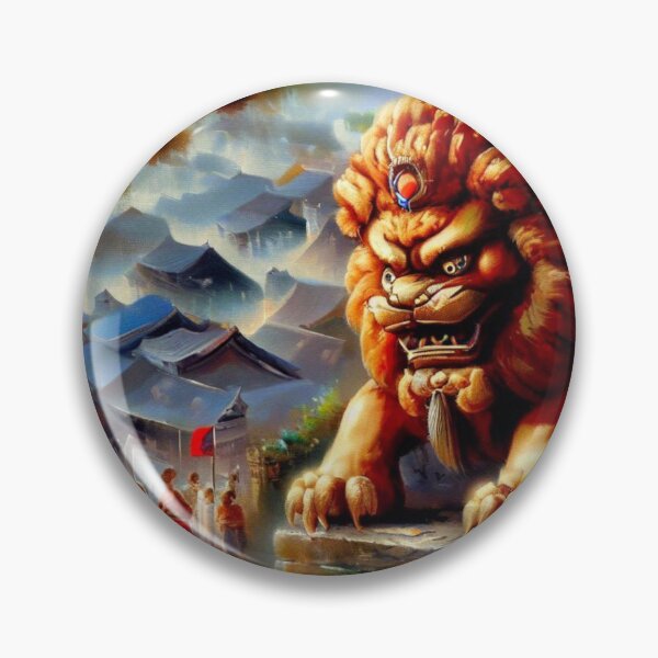 Item preview, Chinese Foo Lion (29)  designed and sold by CrankyOldDude.