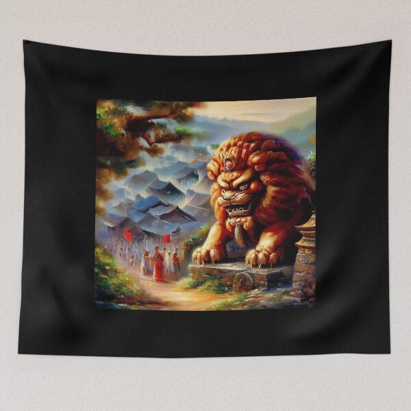 Item preview, Chinese Foo Lion (29)  designed and sold by CrankyOldDude.