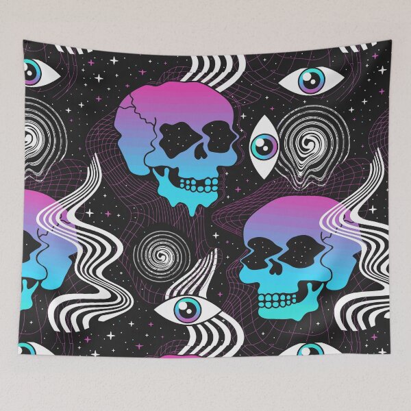 Item preview, It's like Skulls Surfing in the Sound Dimension designed and sold by WowThatsAwful.