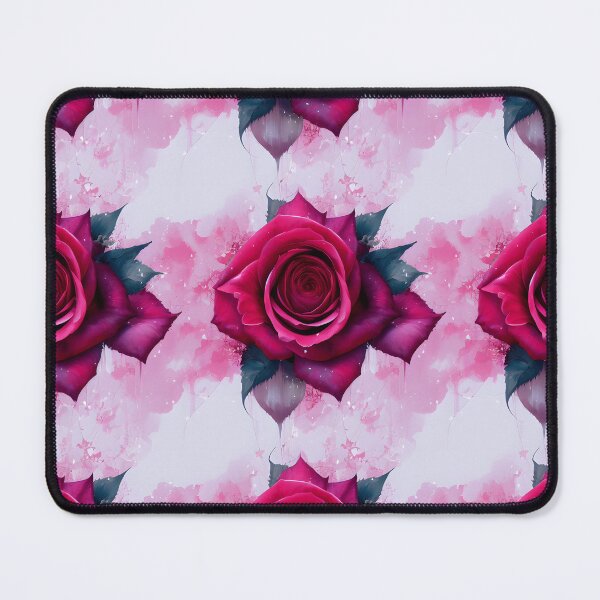 Item preview, Beautiful Red Rose Floral Pattern Ventage Water Color designed and sold by Infinitelypink.