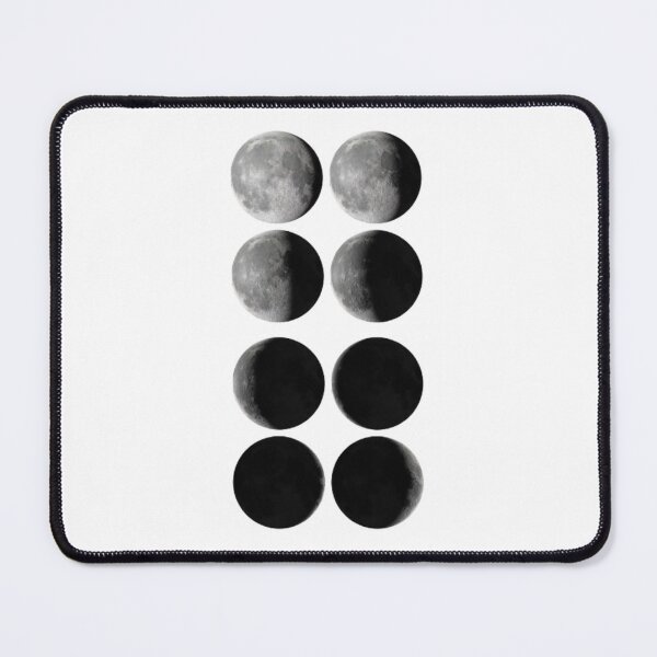 Item preview, Moon phase realistic night moon designed and sold by Kawabijutsu21.