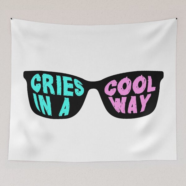 Item preview, Crying in a Cool Way designed and sold by TheHellSong.