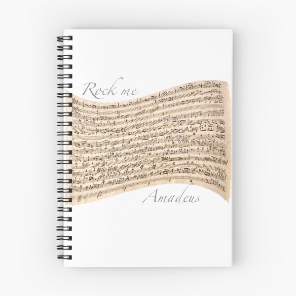 Item preview, Rock me, Amadeus.    Wolfgang Amadeus Mozart sheet music designed and sold by wabisabi-design.