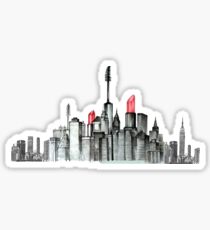 Maquillage New York City Sticker
