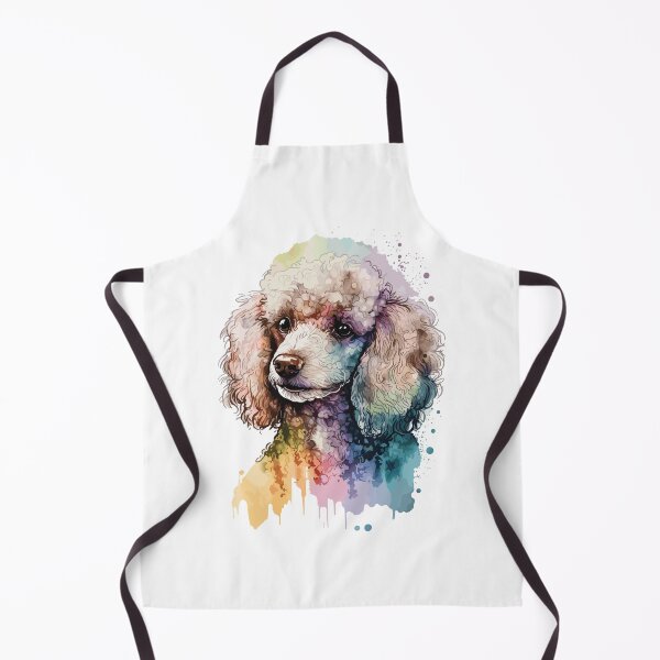 Item preview, Poodle Dog watercolor portrait designed and sold by Gerald Waters.