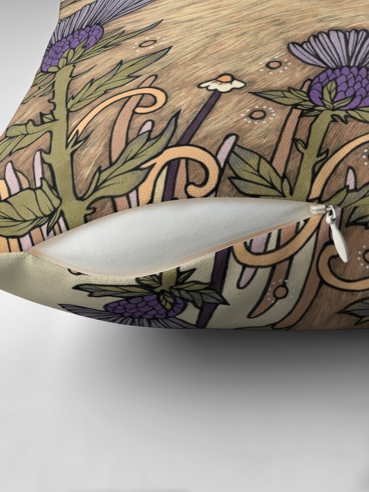 Thumbnail 2 of 4, Pillow, Earthsitter designed and sold by AnitaInverarity.