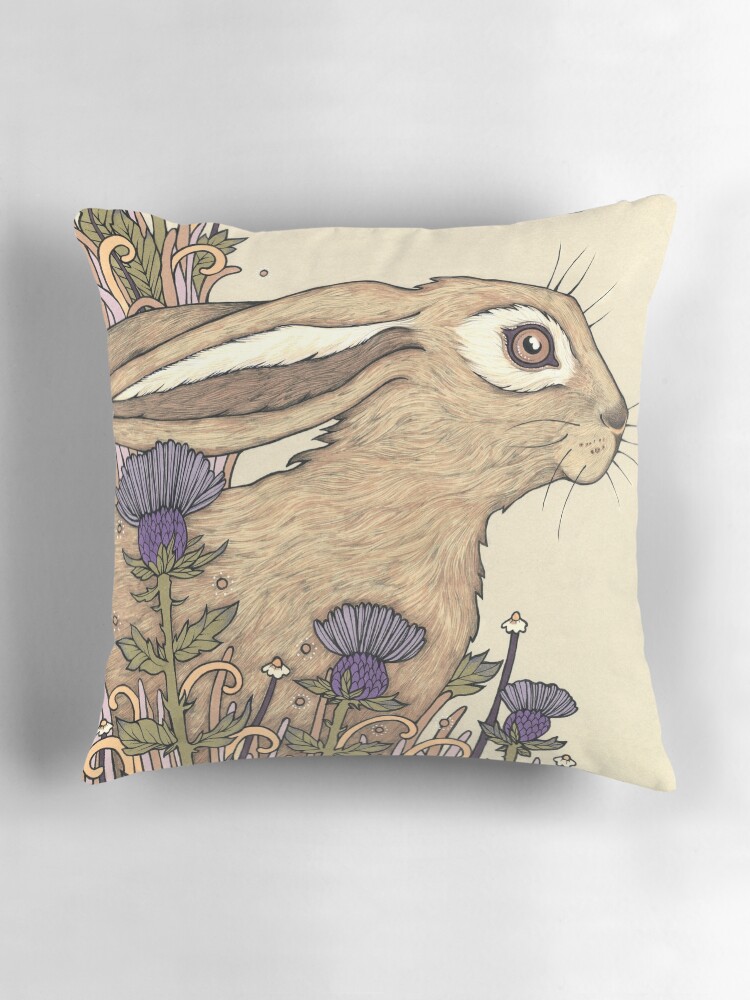 Thumbnail 3 of 4, Pillow, Earthsitter designed and sold by AnitaInverarity.
