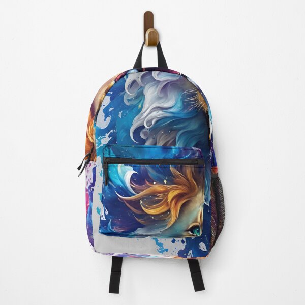 Item preview, portrait of a lion with a colorful mane designed and sold by jkrphoto.