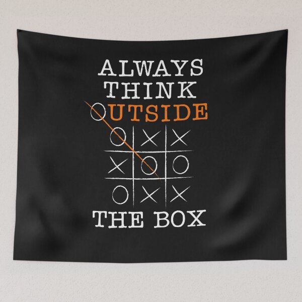 Item preview, Think outside the box designed and sold by ChrisFeil.