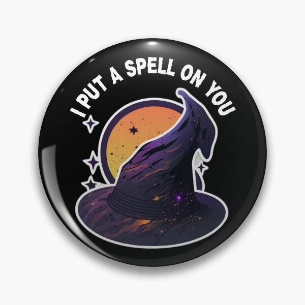Artikelvorschau, Hexenhut Hexerei Zauberspruch Witchy entworfen und verkauft von The Junto Shop.