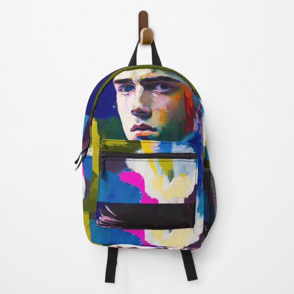 Item preview, Colourful Splash oil Painting of Young Man designed and sold by KALEIDOSCOPE UK.
