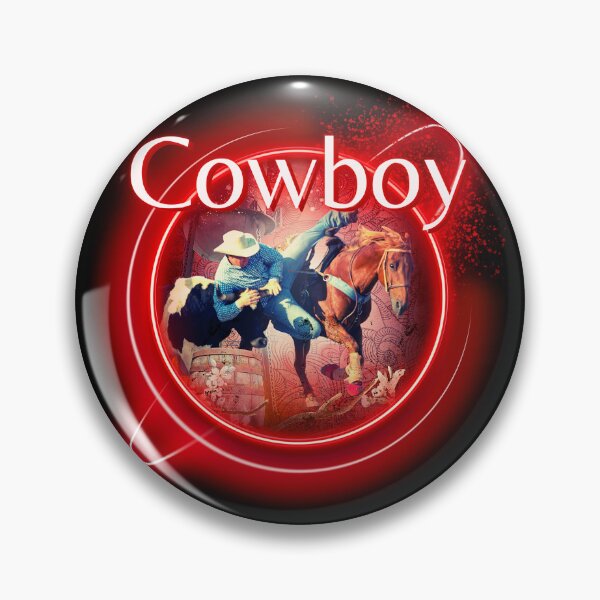 Item preview, Steer Wrestler Neon Cowboy  designed and sold by Jeremy Martin.