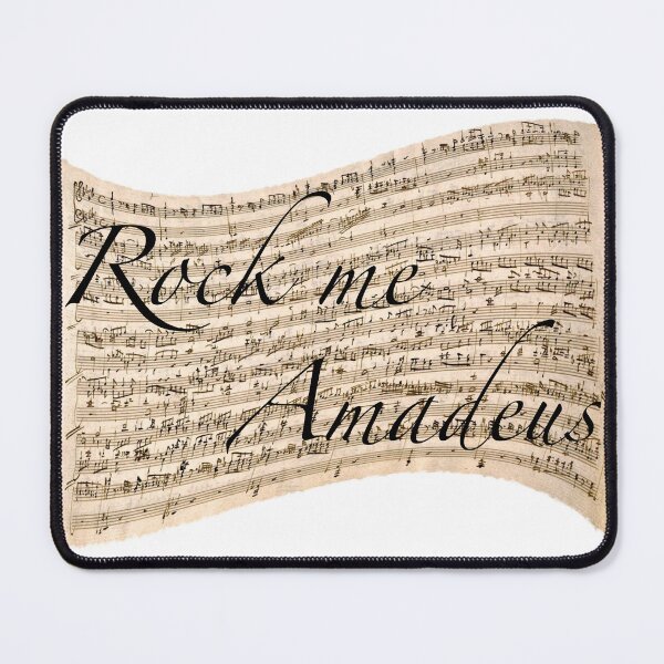 Item preview, Rock me, Amadeus sheet music Wolfgang Amadeus Mozart designed and sold by wabisabi-design.