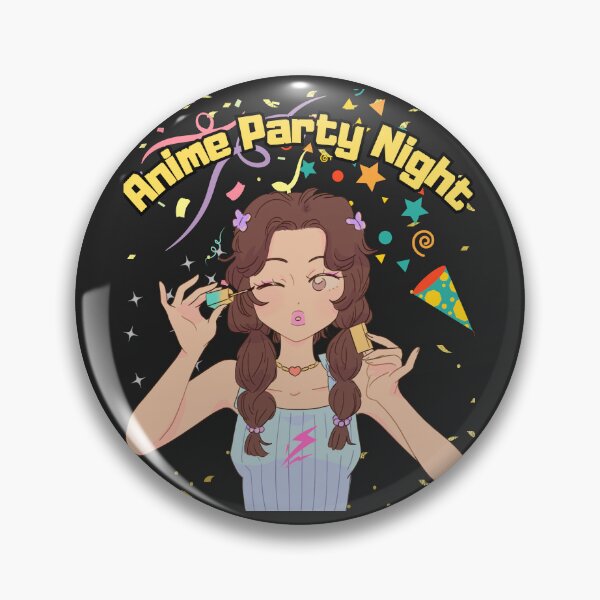 Artikelvorschau, Anime-Partynacht, ver. 2 entworfen und verkauft von BrookProject.