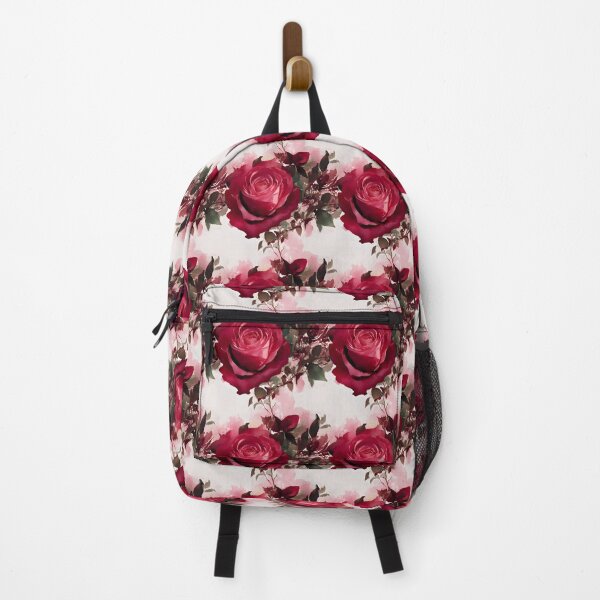 Item preview, Beautiful Red Rose Antique Floral Pattern Vintage Water Color designed and sold by Infinitelypink.
