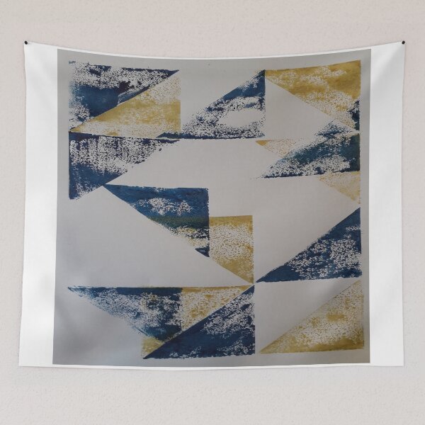Item preview, Geometric abstract block print designed and sold by Michael Birchmore.