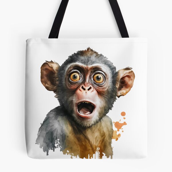 Item preview, Surprised monkey designed and sold by Aliaksandr Kudlakou.