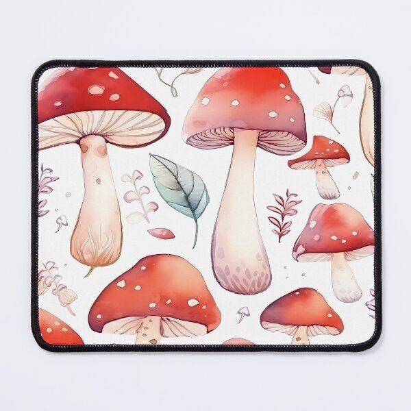 Item preview, Mushroom Pattern designed and sold by MTJ-Mushrooms.