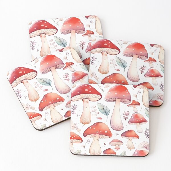 Item preview, Mushroom Pattern designed and sold by MTJ-Mushrooms.
