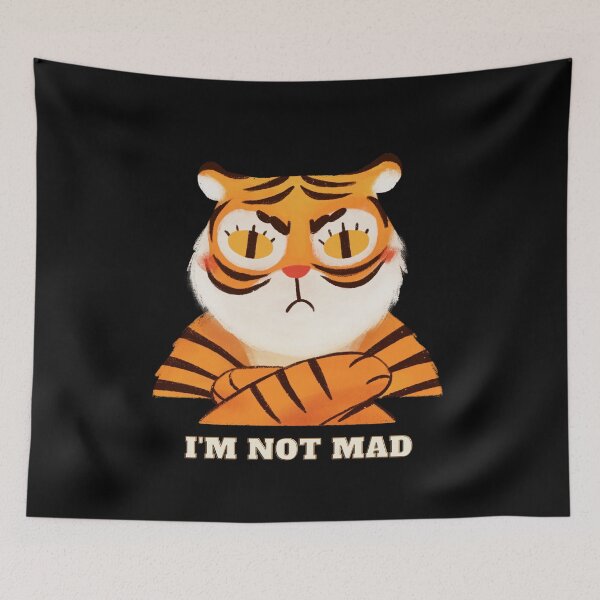 Item preview, Funny Animal Tiger Design designed and sold by StasiakDesign.