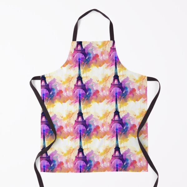 Item preview, Paris Eiffel Tower Beautiful Antique Abstract Pattern Water Color designed and sold by Infinitelypink.