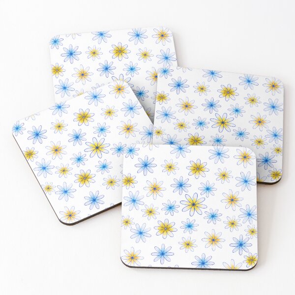 Item preview, Daisy Daisy: a Patterned Spirograph Collage designed and sold by RachelEDesigns.